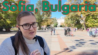 First Impressions of Sofia Bulgaria  Vlog [upl. by Criswell]