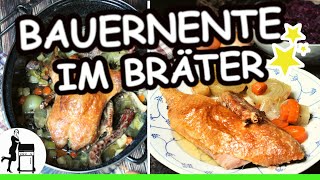 Ente im Bräter zubereiten  klassisches Rezept [upl. by Akehsay]