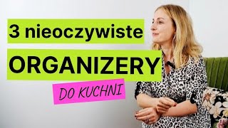 🫙🫘3 NIEOCZYWISTE ORGANIZERY DO KUCHNI których używam jako profesjonalna organizatorka domu🏡 [upl. by Johppah]