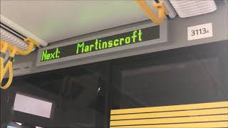 Manchester Metrolink  Manchester Airport to Victoria Full Route [upl. by Doowyah546]