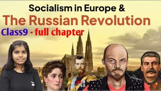 SOCIALISM IN EUROPE AND RUSSIAN REVOLUTION History Chapter 2 Class 9 THEORY  SOLUTIONS  RN Glory [upl. by Atekan760]