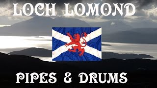 ⚡️LOCH LOMOND ♦︎ PIPES amp DRUMS OF LEANISCH⚡️ [upl. by Vernita]