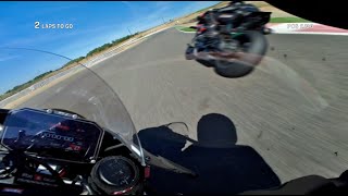 Sprint Race at Alcarras  POV Aprilia RSV4 Factory [upl. by Bald]