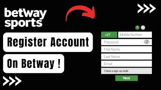 How to Register Betway [upl. by Nyllek811]