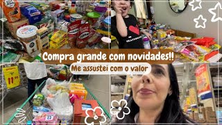 COMPRAS MENSAISCOMPRA GRANDEVLOGANDO NO ATACADÃOMOSTREI TUDOORGANIZANDO AS COMPRAS EM FAMÍLIA [upl. by Meek447]