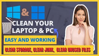 How to Clean ALL CACHE amp JUNK From Windows 11 amp Windows 10 Easy Way [upl. by Felicia]