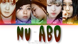 fx 에프엑스 NU 예삐오 NU ABO New Blood Color Coded Lyrics HanRomEng [upl. by Nohsyt]