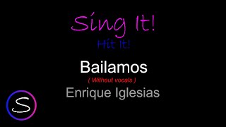 Enrique Iglesias  Bailamos  without vocals [upl. by Jourdan]