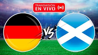 ALEMANIA vs ESCOCIA 🔴 EN VIVO por la FECHA 1 de la fase de Grupos de la Eurocopa 2024  REACCIÓN [upl. by Brest]