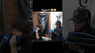 Digga D gets pranked 😂😂 [upl. by Amorete]