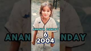 ANANYA PANDAY Age Transformation 19982025 Ananya panday life journey evolution ananyapandey [upl. by Chase]