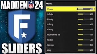 The Best AllMadden Sliders For GameplayXP For Madden 24 Franchise [upl. by Dickie]