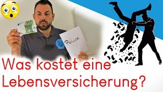 Was kostet eine Lebensversicherung  Einfach amp schnell erklärt [upl. by Llerreg]