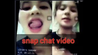 Loisa Andalio Scandal  Snapchat video loisa [upl. by Michaela337]