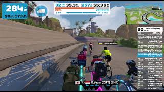 Zwift Racing League  WTRL Open ATLANTIC Central B2  ROUND2 [upl. by Charmion]