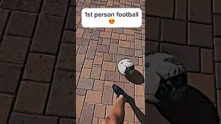 1st person 😍 vs 3rd person football 🤮  football pov edit fyp viralshort relatable [upl. by Luapnhoj]