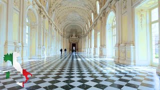 LA VENARIA REALE  LA REGGIA TURIN virtual tour of one of the most beautiful places in Italy 4k [upl. by Wolcott]