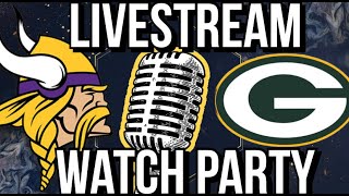 Vikings VS Packers Watch Party [upl. by Airdnna]