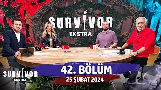 Survivor Ekstra 42 Bölüm  25 Şubat 2024 SurvivorEkstra [upl. by Aicemaj732]