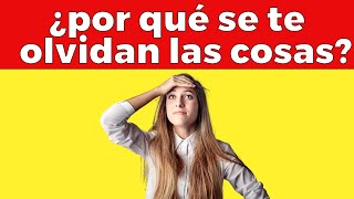 9 razones por las que se te olvidan las cosas y 5 formas de prevenirlo [upl. by Enialed]