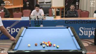 Billard Bundesliga Scheder vs Ederer Straight Pool [upl. by Jeritah]