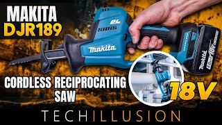 🔥The NEW MAKITA DJR189Z XRJ08Z Cordless Reciprocating saw in TEST 😱  DJR189Z  Review amp Test [upl. by Enaed953]