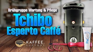 Tchibo Esperto Caffé Brühgruppe Wartung amp Pflege [upl. by Adnerak124]