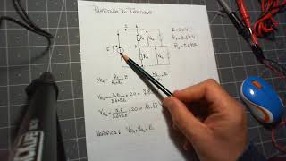 Verifica del Partitore di Tensione 1 Schema di Principio [upl. by Harriett383]