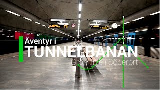 Äventyr i Tunnelbanan del 1 Grön linje i söderort [upl. by Crotty]