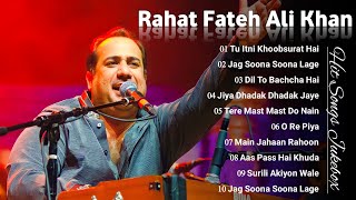 Best Of Rahat Fateh Ali Khan  Hindi Top 10 Hit Songs Of Rahat Fateh Ali Khan Latest Songs Jukebox [upl. by Perdita]