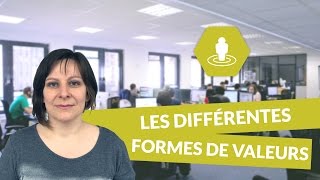 Gestion et création de valeurs Les différentes formes de valeurs  Gestion STMG  digiSchool [upl. by Noit590]