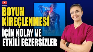 BOYUN KİREÇLENMESİ İÇİN EGZERSİZLER Kolay ve Etkili Egzersizler birlikteuygulayalım [upl. by Map988]