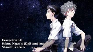 Evangelion 30Sakura Nagashi DnB Ambient Shanditus Remix [upl. by Idalia]