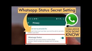 How to view WhatsApp Status without letting them Know  Hide Viewed By in WhatsApp [upl. by Ynogoham]