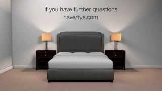 Havertys  Memory Foam Mattress Care [upl. by Bristow284]