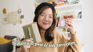 Fountain Pen amp Ink Favorites 🖋  Abbey Sy x JobsJournal [upl. by Nytnerb348]