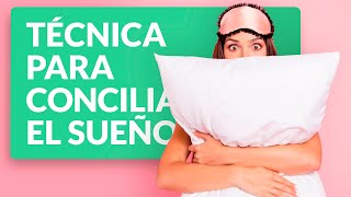 😴 Técnica para conciliar el sueño con ansiedad [upl. by Dilisio]