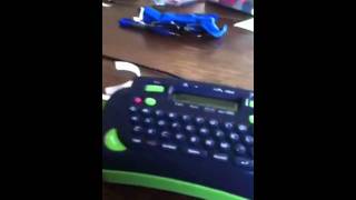 How to us a PTouch Label Maker [upl. by Bashuk217]