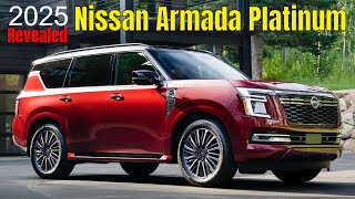 2025 Nissan Armada Platinum Reserve Revealed [upl. by Homerus]