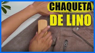 Cómo limpiar una chaqueta de lino [upl. by Ytak]