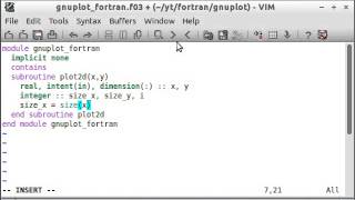 Modern Fortran by Example 7 Gnuplot Part 1 [upl. by Sou599]