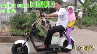 MOGE LISTRIK SEPEDA LISTRIK ATAU MAINAN  SCROOSER CITY COCO PART2 [upl. by Ardnac]