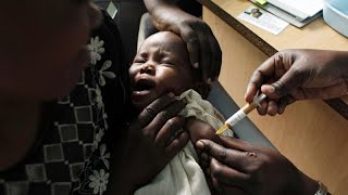 Cameroon starts worlds first malaria vaccine program for children [upl. by Asatan]