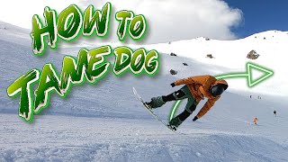 How to Front Flip Snowboarding  TAMEDOG Tutorial  Trick Tip [upl. by Sivad]