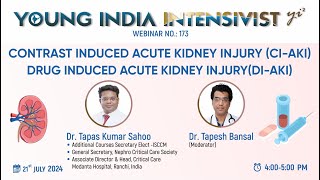 AKI ACUTE KIDNEY INURY  contrast  drugs  nephrotoxicity  DR TAPAS SAHOO [upl. by Boland]