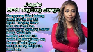 Jaya OPM Tagalog Songs  Top Tagalog Acoustic Songs Of All Time [upl. by Aniweta]