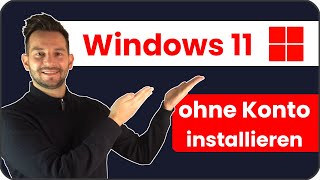 Windows 11 ohne Microsoft Konto installieren  Windows 11 ohne Internet installieren [upl. by Kira22]