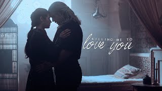 killing me to love you  geralt amp yennefer 02x08 [upl. by Cesaria]