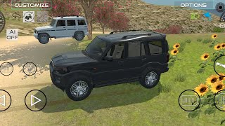 Scorpio👑vs bolero car racing competition Indian vehicles simulator games scorpio bolero gameplay [upl. by Eimot]