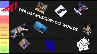 Tier list des musiques des worlds [upl. by Eimareg]